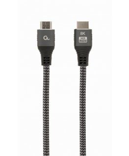 Gembird CCB-HDMI8K-3M HDMI kabelis HDMI Type A (Standard) Pelēks