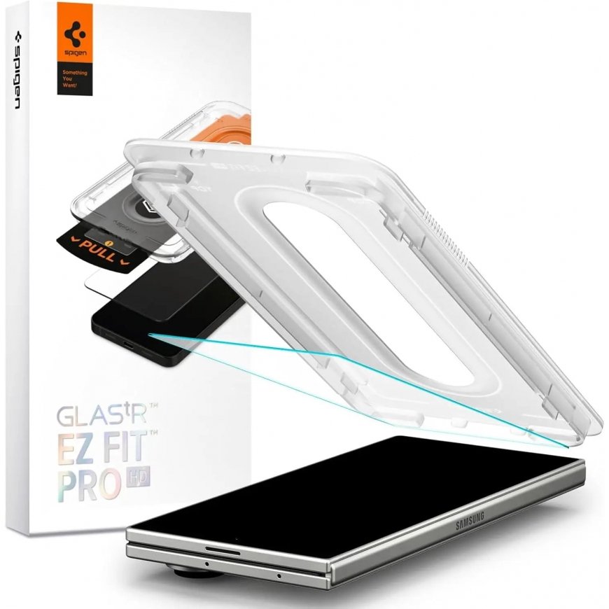 Spigen GLAS.tR EZ Fit Pro HD Skaidri ekrano apsauga Samsung 1 vnt