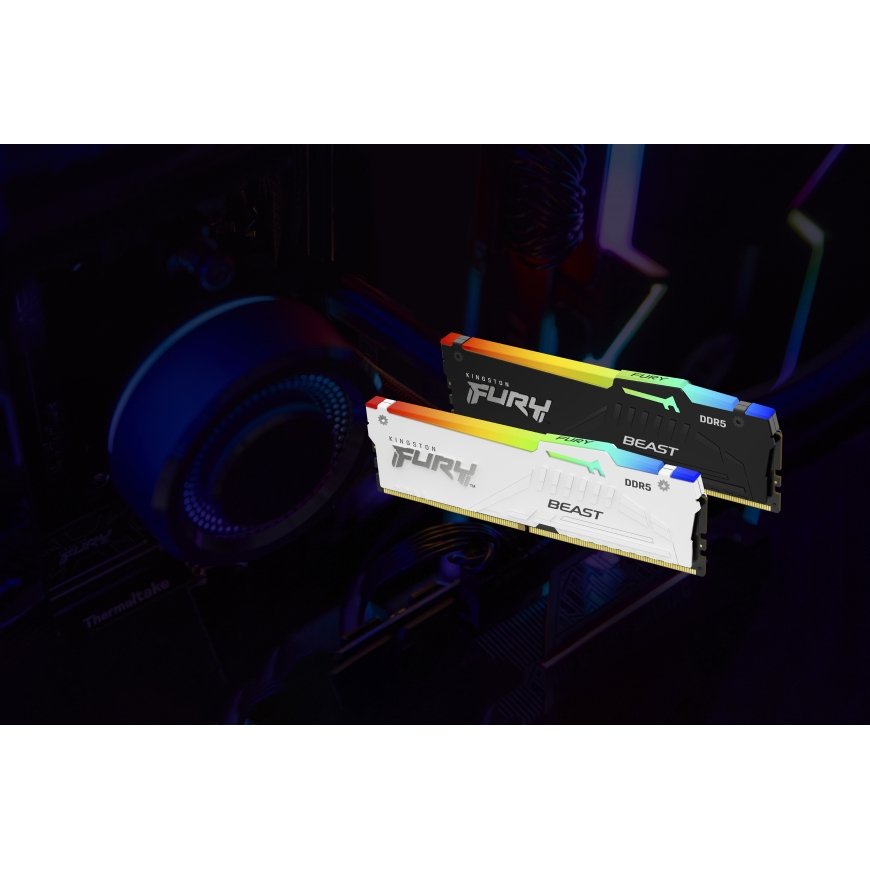 Kingston Technology FURY Beast RGB mälumoodul 32 GB 1 x 32 GB DDR5 6000 MT/s – 5