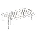Gembird MS-TABLE-01 monitor mount / stand Desk Black Gembird MS-TABLE-01 monitor mount / stand Desk Black