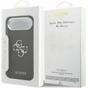 Kaste Guess Grained Big 4G Classic Logo iPhone 17 Air melnā krāsā Kaste Guess Grained Big 4G Classic Logo iPhone 17 Air melnā krāsā