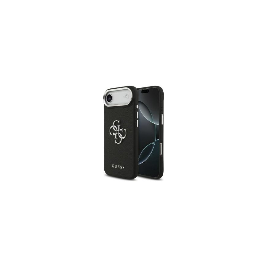Case Guess Grained Big 4G Classic Logo for iPhone 17 Air black – 2