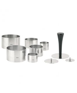 GEFU FORMIDABLE Kūkas pannas pamatne 6 pcs