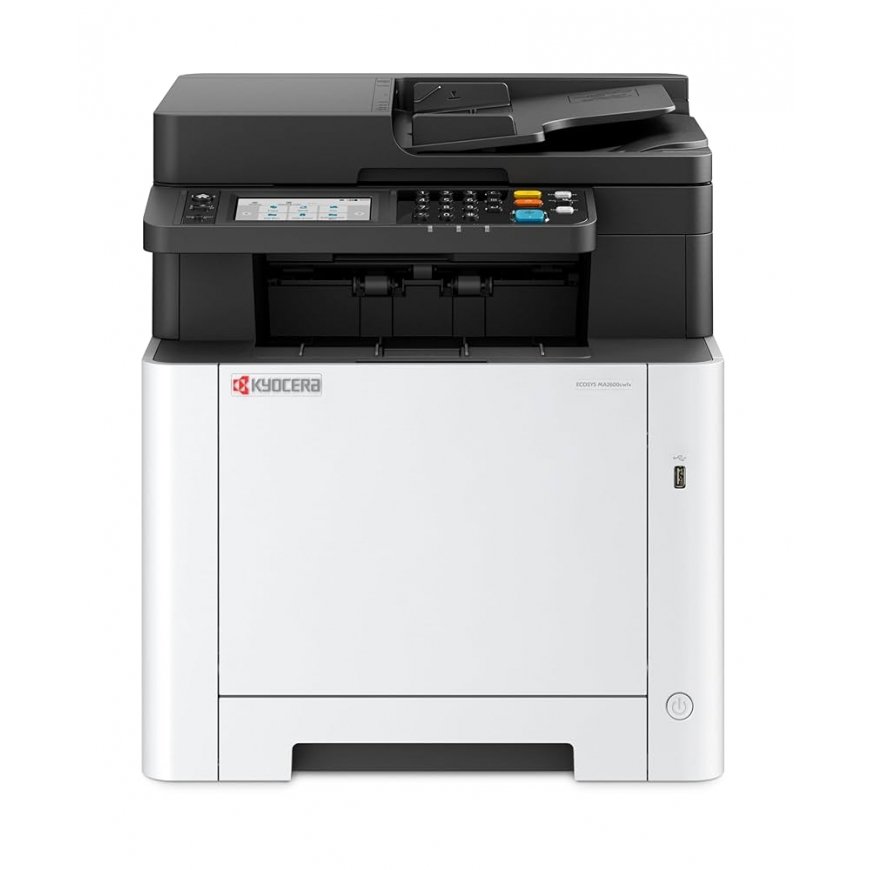 Kyocera ECOSYS MA2600cwfx/Plus Krāsu lāzerprinteris Skeneris Kserokopētājs Faks LAN WLAN iekļauts 3G. VOS