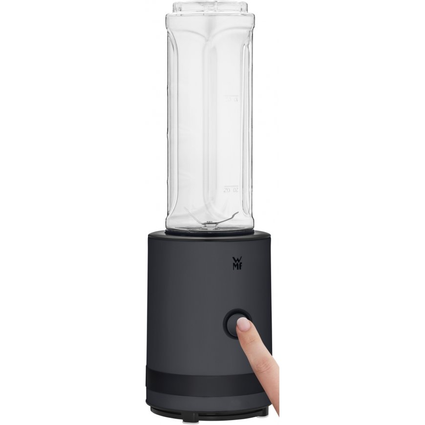 WMF KITCHENminis 0416500071 0,6 L Trintuvas „Sport blender“ 300 W Juoda – 2