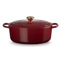 Le Creuset 21178319494441 kastrul 6,3 l Ovaalne Punane