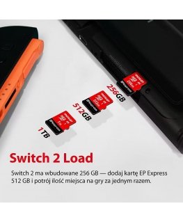 microSDXC karte 1TB Express 800/600MB/s Nintendo Switch 2