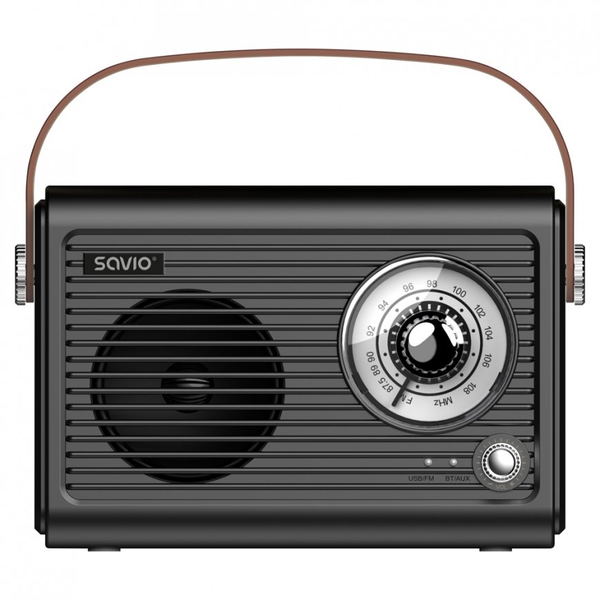 Savio RS-01 radio Pārnesams Analogais Melns
