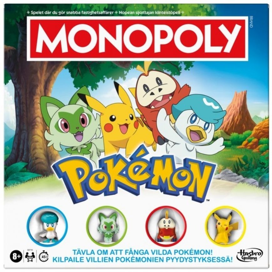 Monopoly Pokémon lauamäng