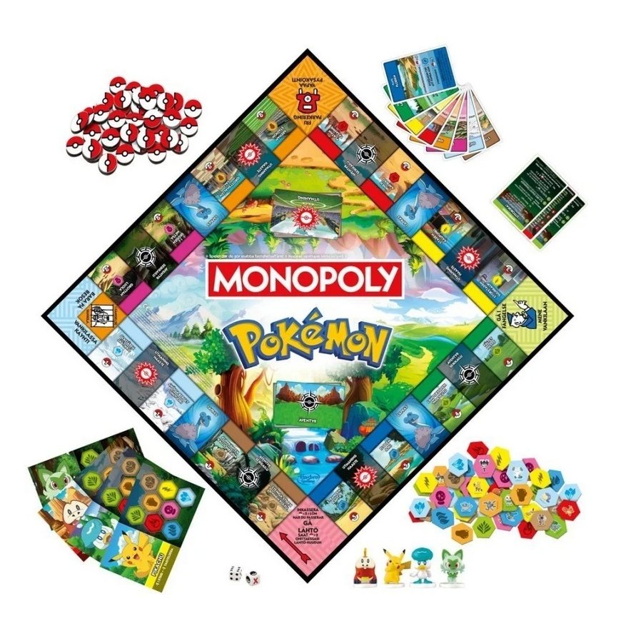 Monopolis Pokemon Stalo Žaidimas – 3