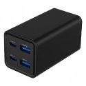 Gembird TA-UC-2A2C-PD65-01-BK mobiilseadme laadija Sülearvuti, Nutitelefon Must Vahelduvvool Kiirlaa