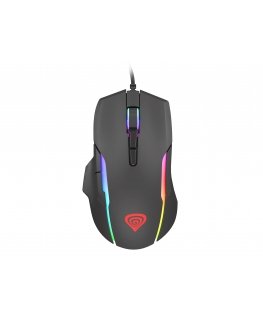 GENESIS Xenon 220 G2 hiir Mängimine Mõlemakäeline USB tüüp A Optiline 12800 DPI