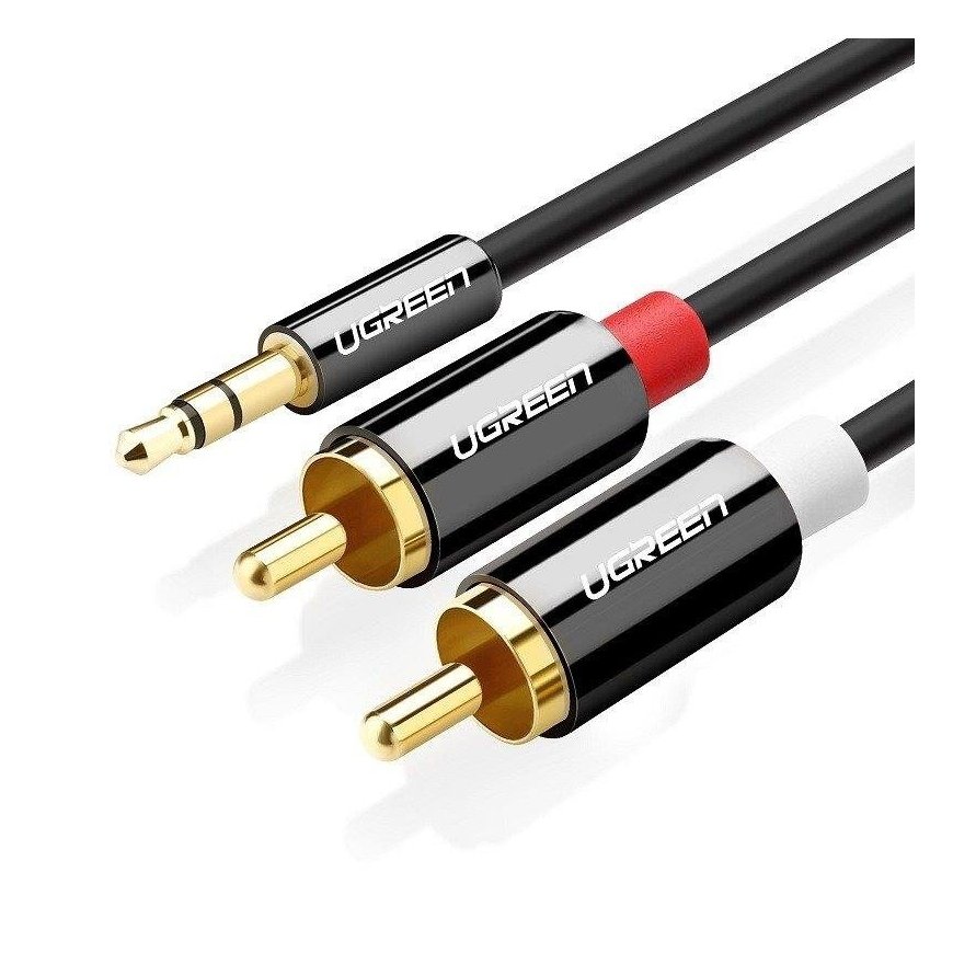 Ugreen Kabelis 2xRCA - 3.5mm