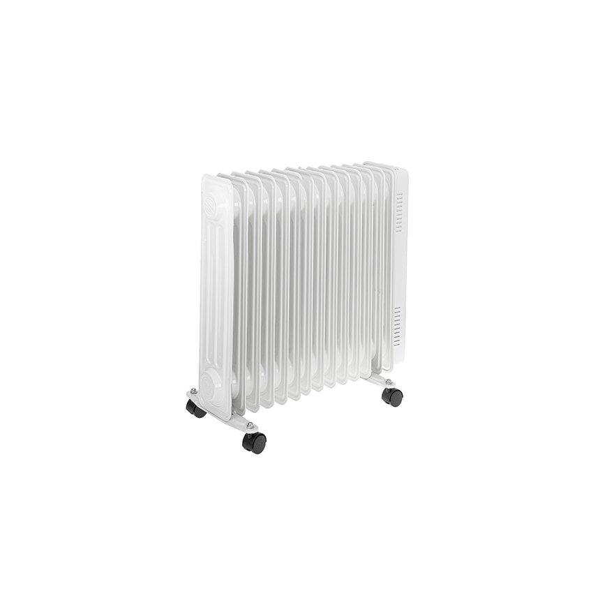 Adler AD 7818 электрический обогреватель Для помещений Белый 2500 W Масляный электрический обогреват – 3