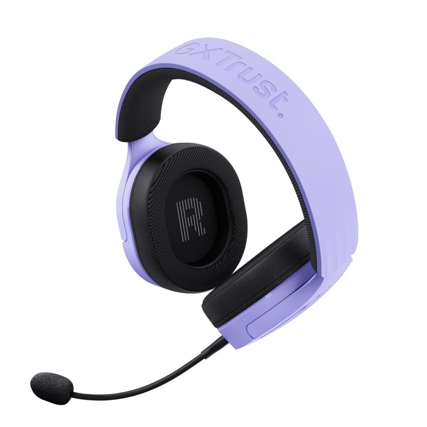 Trust GXT 489P FAYZO Kõrvaklapp Juhtmega ühendatud Peavõru Mängimine Must, Lilla – 5