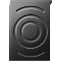 Bosch Serie 6 WQG243DR10 būgninis džiovintuvas Pastatomi Pakraunama per priekį 9 kg Pilka