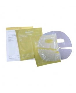 Biodance „Radiant Vita Niacinamid Real Deep Mask“ särav leheline näomask 4 x 34 g