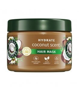 Herbal Essences mitrinoša kokosriekstu smaržas matu maska, 500 ml