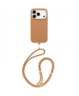UNIQ Coehl Serina Case for iPhone 17 Pro Max Magnetic Charging brownish yellow