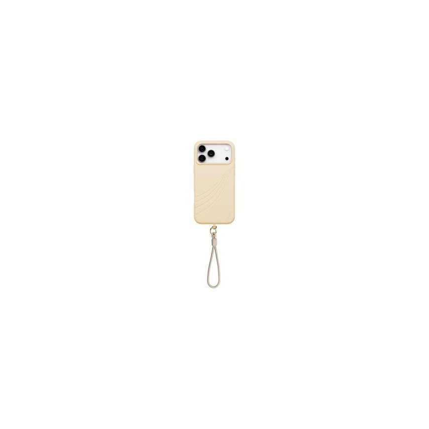 Dėklas UNIQ Coehl Serina Case iPhone 17 Pro Max magnetilise laadimisega rusvai geeljas – 2