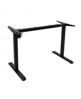 Home4You Table which ERGO LIGHT has 1 motor, black