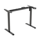 Home4You Table which ERGO LIGHT has 1 motor, black Home4You Table which ERGO LIGHT has 1 motor, black