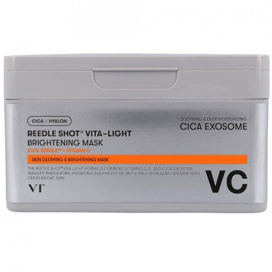 VT COSMETICS Reedle Shot Vita-Light izgaismojošā maska 30 gab. – 2