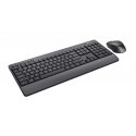 Trust Trezo näppäimistö Sisältää hiiren Universaali Langaton RF QWERTY Englanti (US) musta Trust Trezo näppäimistö Sisältää hiiren Universaali Langaton RF QWERTY Englanti (US) musta