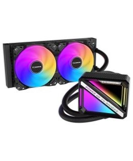 Krux HydroGlance 360 ARGB LCD Balts