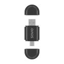 Savio TR-17 wireless audio transmitter USB 10 m Black Savio TR-17 wireless audio transmitter USB 10 m Black