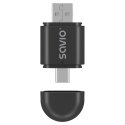 Savio TR-17 беспроводной аудио передатчик USB 10 m Черный Savio TR-17 беспроводной аудио передатчик USB 10 m Черный