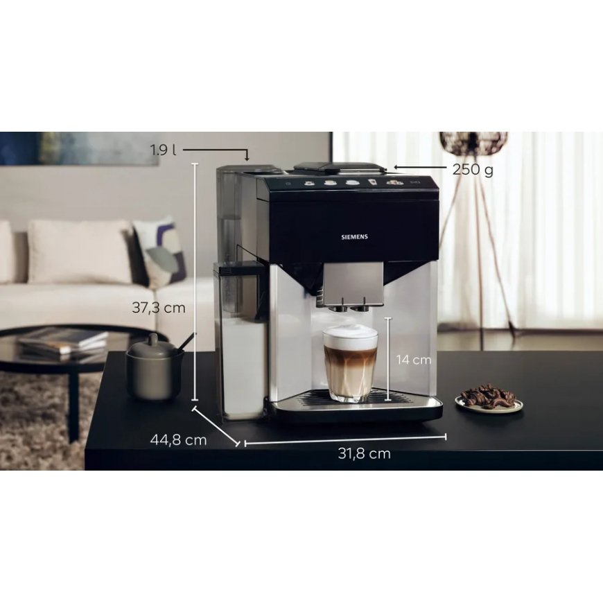 Siemens EQ.500 TQ513R01 kahvinkeitin Täysautomaattinen Espressokone 1,9 L – 3