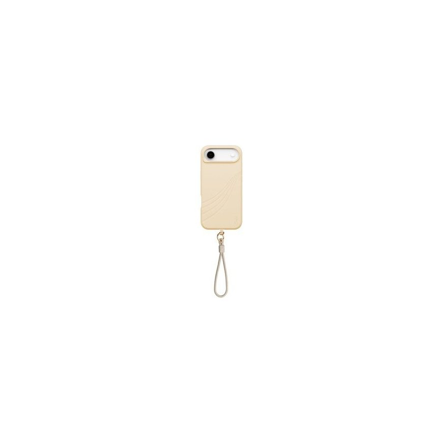 Dēklis UNIQ Coehl Serina Case iPhone Air magnētiskai uzlādei brūngani dzeltenā krāsā