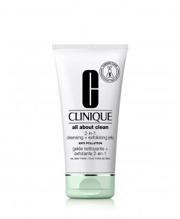Clinique All About Clean 2-in-1 Cleansing + Exfoliating Jelly Puhastusgeel Naised 150 ml