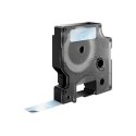 DYMO D1 -Standard Labels - White on Transparent - 12mm x 7m DYMO D1 -Standard Labels - White on Transparent - 12mm x 7m
