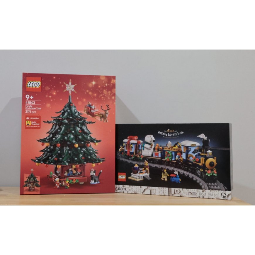 Christmas decoration - running train, 23 pieces