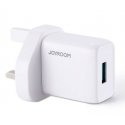 USB wall charger 2.1 A UK plug (L-1A101) White USB wall charger 2.1 A UK plug (L-1A101) White