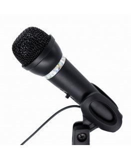 Gembird MIC-D-04 mikrofons Melns Galda mikrofons