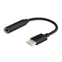 Savio AK-35/B kabeļu spraudņu pāreja USB Type 3.1 C Jack 3.5mm Melns Savio AK-35/B kabeļu spraudņu pāreja USB Type 3.1 C Jack 3.5mm Melns