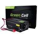 Green Cell INV06 virta-adapteri ja vaihtosuuntaaja Auto 150 W musta