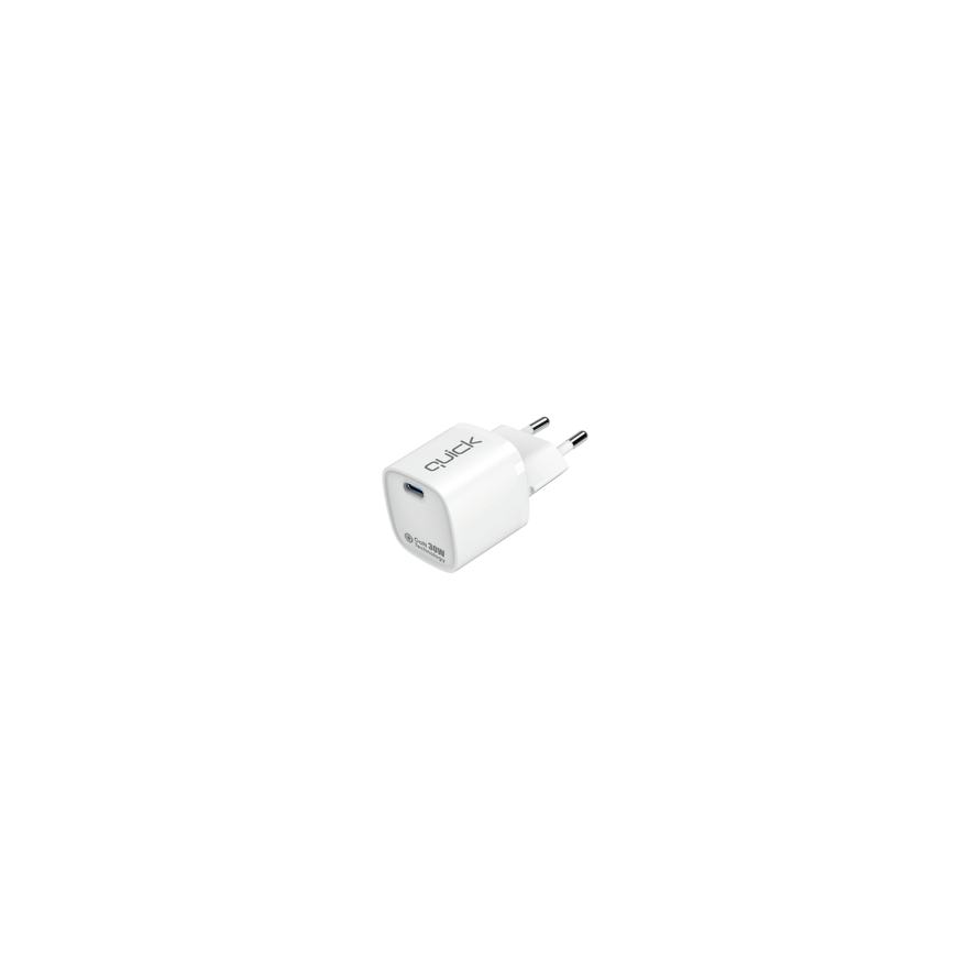 Greitas QG-321 GaN USB-C įkroviklis 30 W