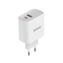 Savio LA-10 mobiilseadme laadija Mobiiltelefon, Telefon, Universaalne Valge USB Kiirlaadimine Savio LA-10 mobiilseadme laadija Mobiiltelefon, Telefon, Universaalne Valge USB Kiirlaadimine