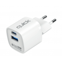 Быстрое зарядное устройство Quick Greitas QG-322 GaN USB-C / USB мощностью 30 Вт Быстрое зарядное устройство Quick Greitas QG-322 GaN USB-C / USB мощностью 30 Вт