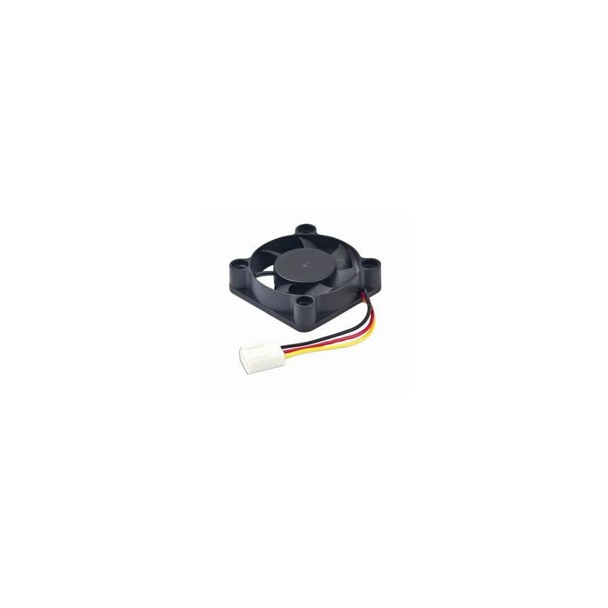 Gembird D40BM-12A arvuti jahutussüsteem Arvuti korpus Ventilaator 4 cm Must – 2