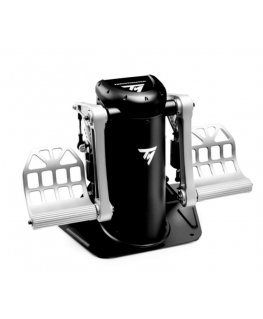 Thrustmaster TPR Rudder Juoda, Sidabras USB Skraidymo simuliatorius Analogas PC