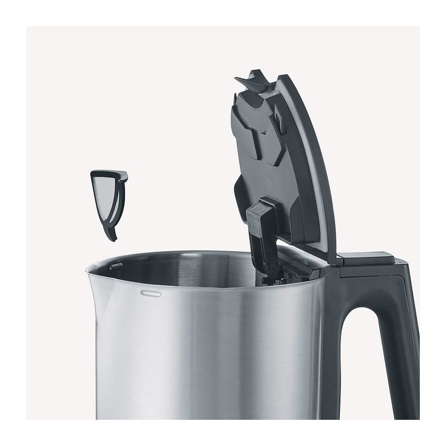 Severin WK 3409 elektrikann 1,7 l 2200 W Must, Roostevaba teras – 5