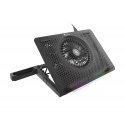 GENESIS Oxid 450 подставка с охлаждением для ноутбука 39,6 cm (15.6") 2400 RPM Черный GENESIS Oxid 450 подставка с охлаждением для ноутбука 39,6 cm (15.6") 2400 RPM Черный