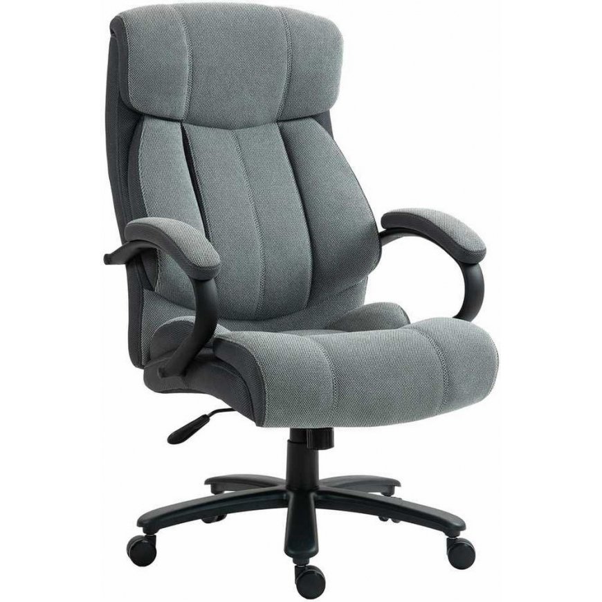 Home4You Офисное кресло MALONE XXL серое