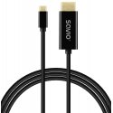 Savio Cl-190 USB кабель 1 m USB C Черный Savio Cl-190 USB кабель 1 m USB C Черный