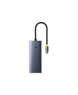 Connector station / adapter USB C plug - 1in10 2xHDMI RJ45 SD/TF USB3 BASEUS